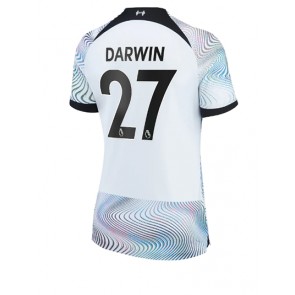 Liverpool Darwin Nunez #27 Bortedrakt Kvinner 2022-23 Kortermet